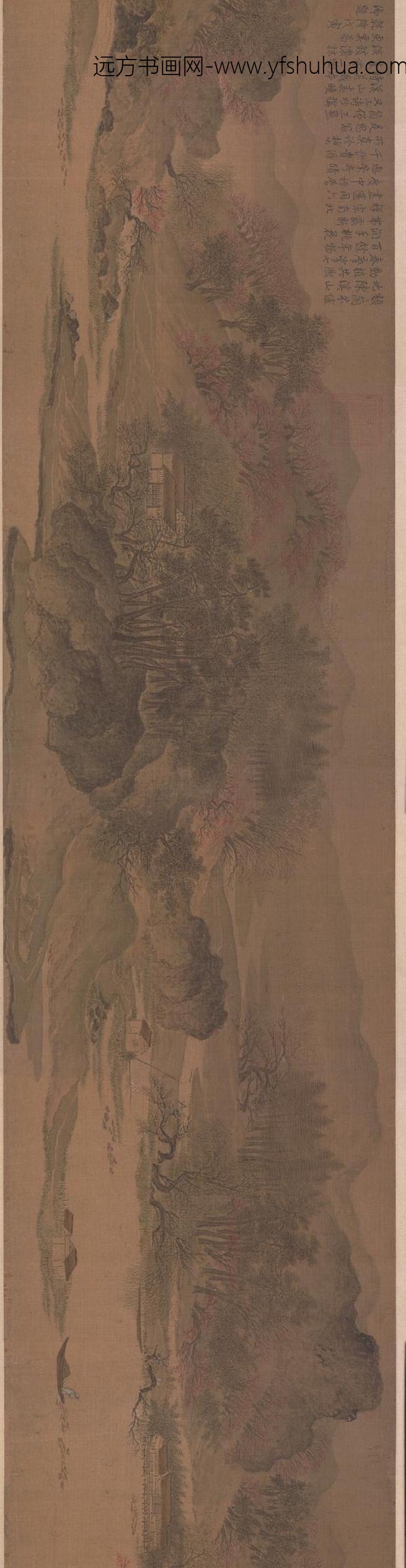 宋人溪山春晓图卷_