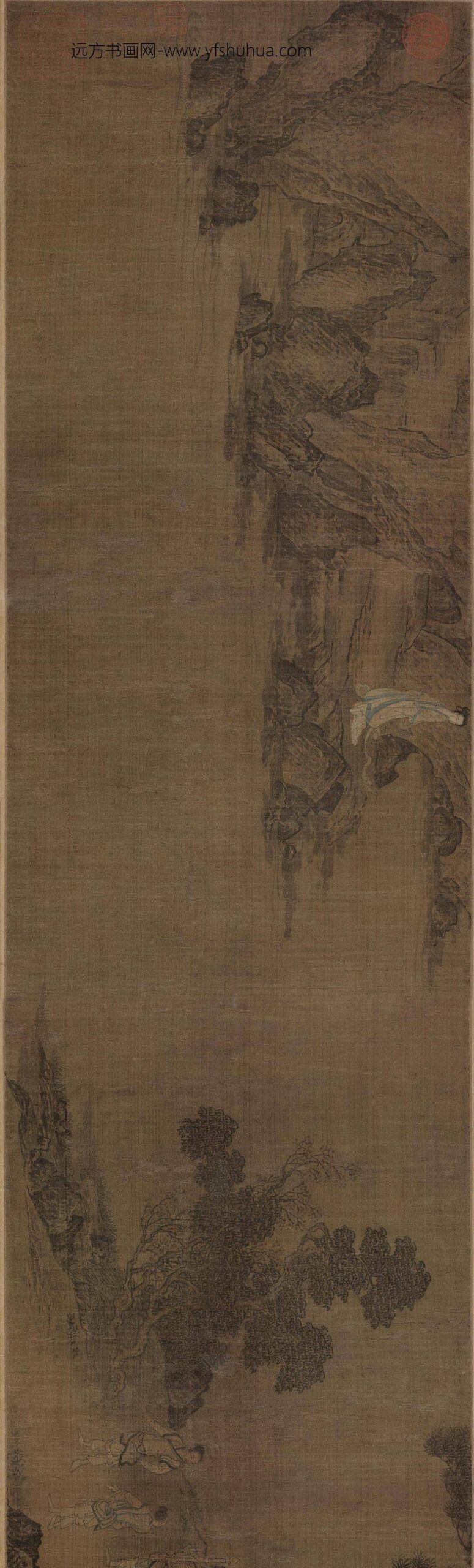 宋人画洛神图卷_