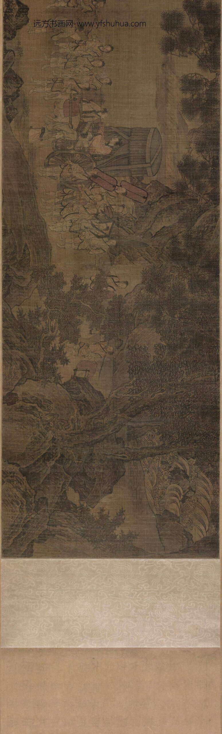 宋人画洛神图卷_