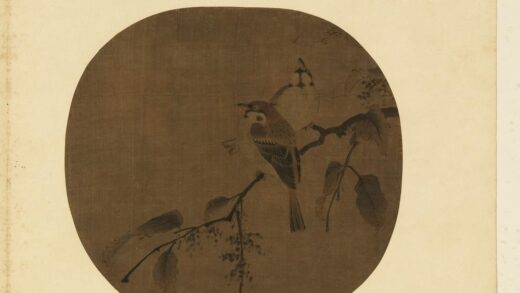 宋元名绘册 无款麻雀.jpg