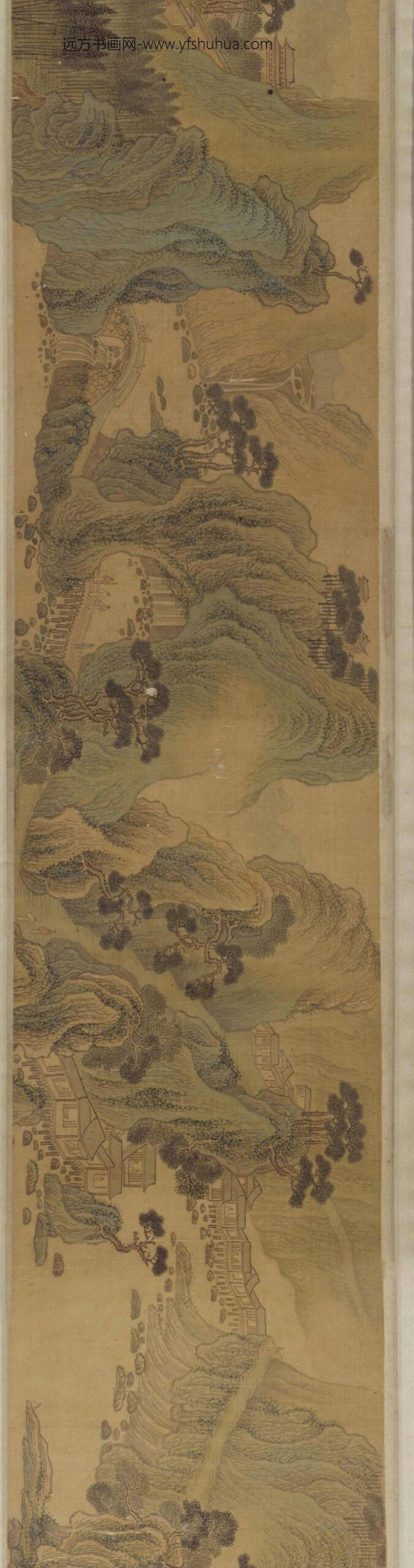 宋懋晋千岩万壑图卷_