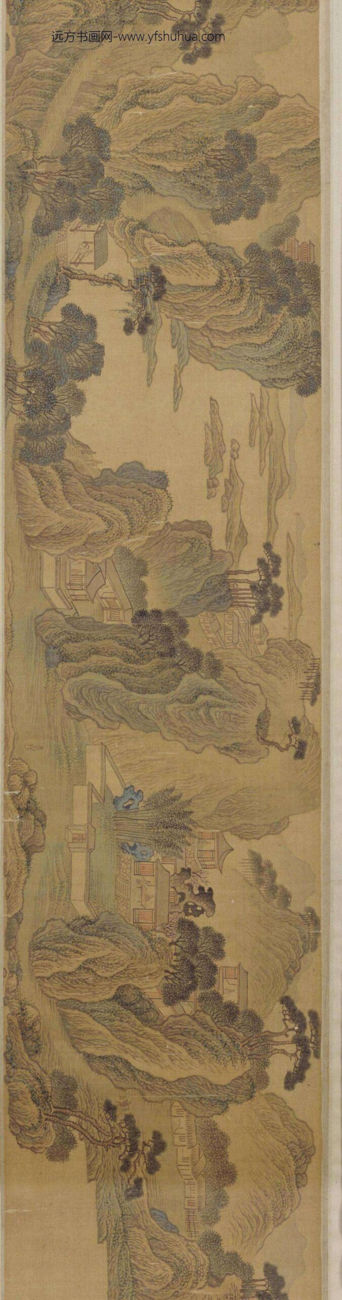 宋懋晋千岩万壑图卷_