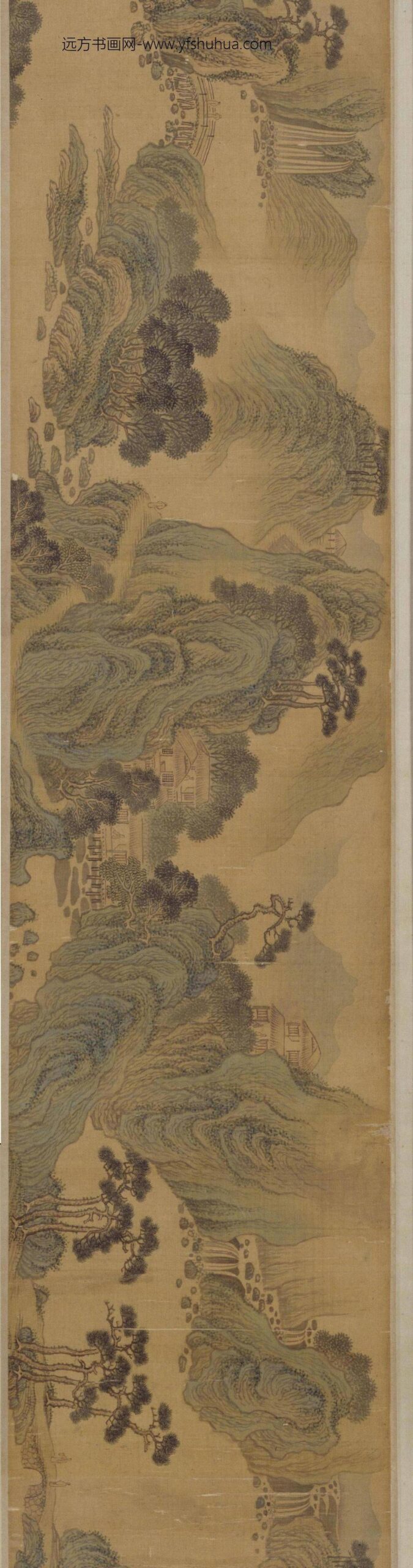 宋懋晋千岩万壑图卷_