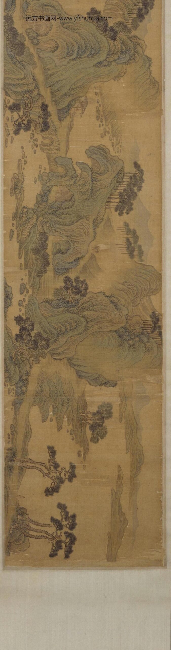 宋懋晋千岩万壑图卷_