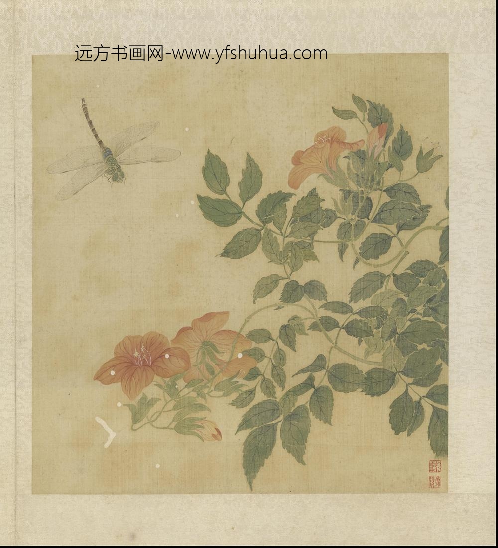 崔鏏-花卉草虫图册()