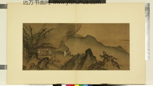 御府绘林珍赏册 无款望月图.jpg