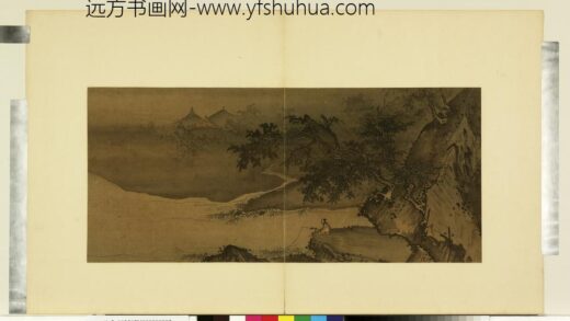 御府绘林珍赏册 无款江滨垂钓.jpg