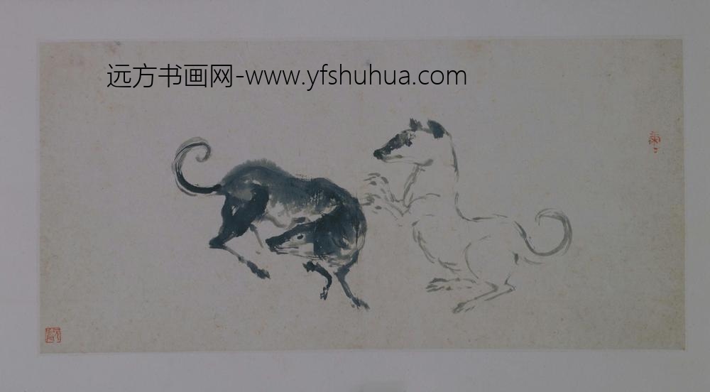 指画地支十二生肖图册——狗