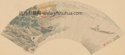 文柟 山水扇页 故宫博物院.jpg