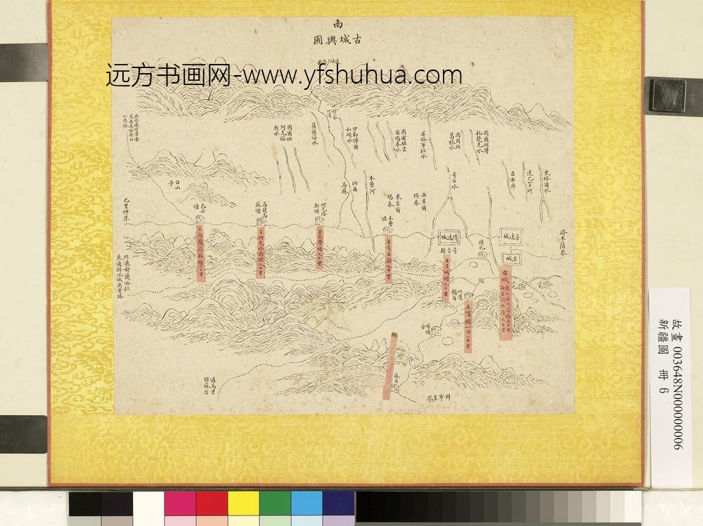 新疆图册-古城舆图