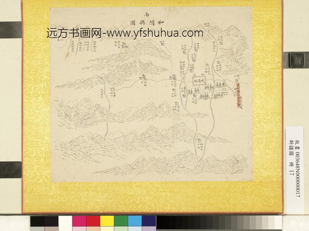 新疆图册-和阗舆图