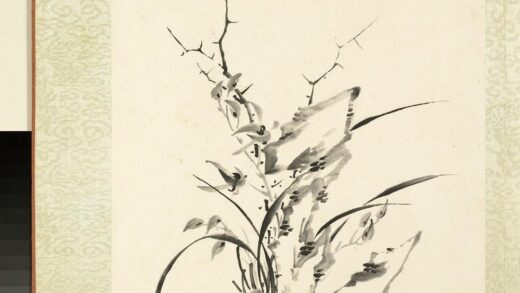 无名氏画兰花册 兰花（二）.jpg