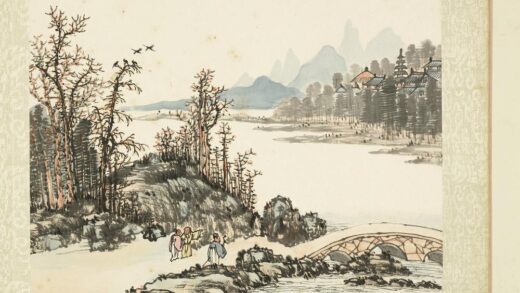 无名氏画山水册 曳杖步吟.jpg