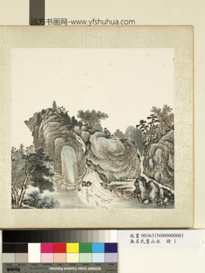无名氏画山水册 登山访幽.jpg