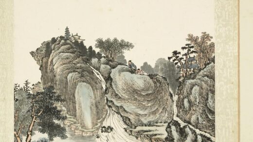 无名氏画山水册 登山访幽.jpg