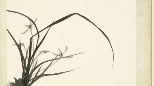 无名氏画花鸟册 兰花.jpg