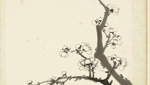 无名氏画花鸟册 墨梅.jpg