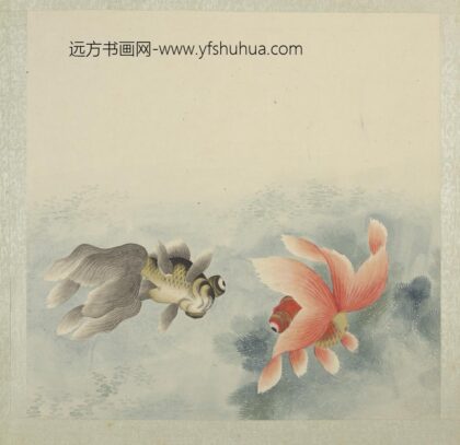 无名氏画鱼册 金鱼九.jpg