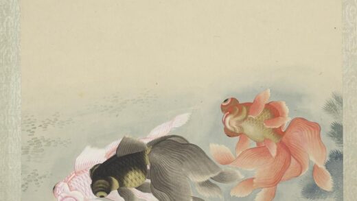 无名氏画鱼册 金鱼八.jpg