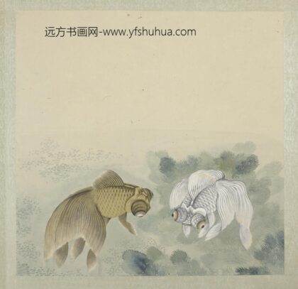 无名氏画鱼册 金鱼六.jpg