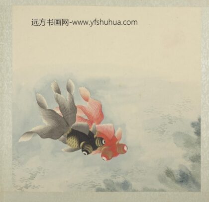 无名氏画鱼册 金鱼十二.jpg
