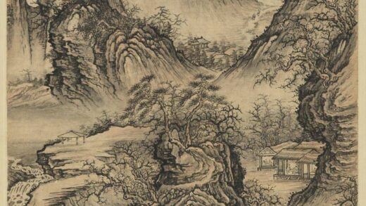 无款山水轴无款山水轴.jpg