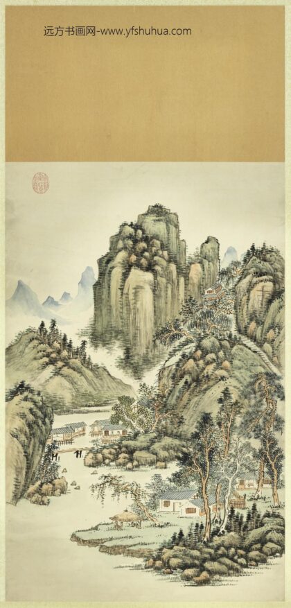 无款清晖娱景轴.jpg