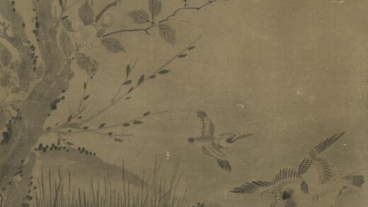 无款花鸟屏风六幅单片寒塘鸳鸟无款花鸟屏风六幅单片寒塘鸳鸟.jpg