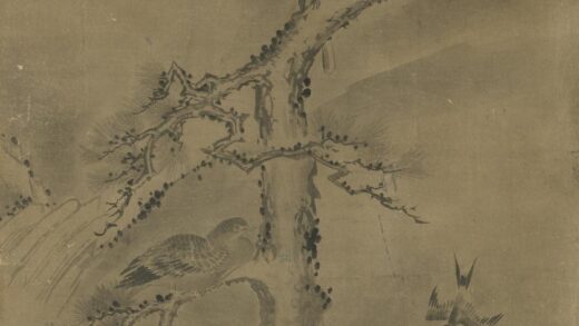 无款花鸟屏风六幅单片松润飞燕无款花鸟屏风六幅单片松润飞燕.jpg