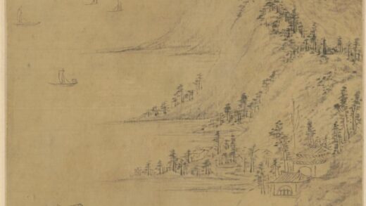明 侯懋功山水轴.jpg