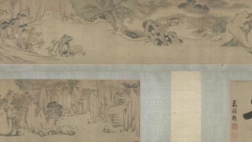明 侯懋功溪山深秀卷.jpg