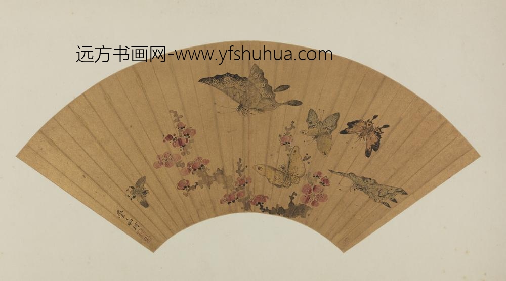 明-光洛叠叠加封图扇