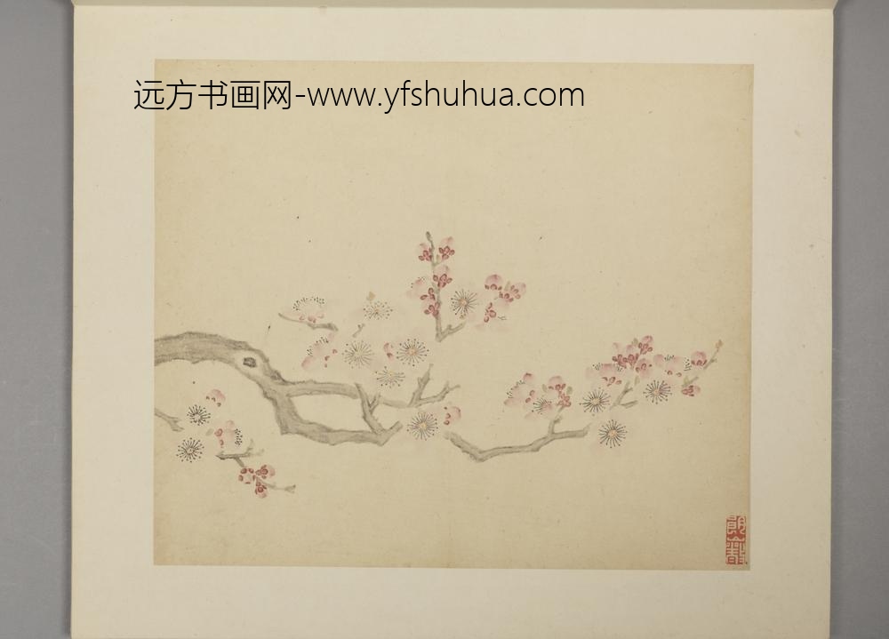 明-凌必正花鸟册-