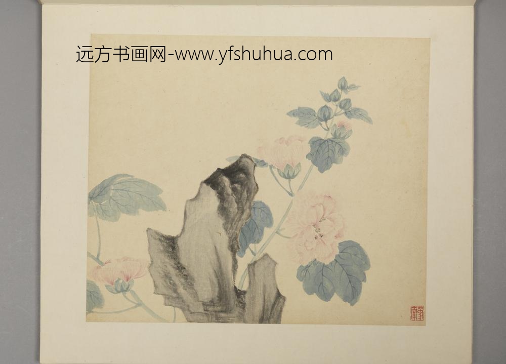明-凌必正花鸟册-