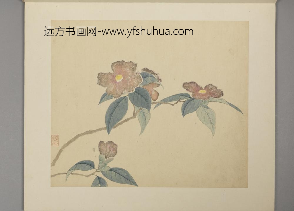 明-凌必正花鸟册-