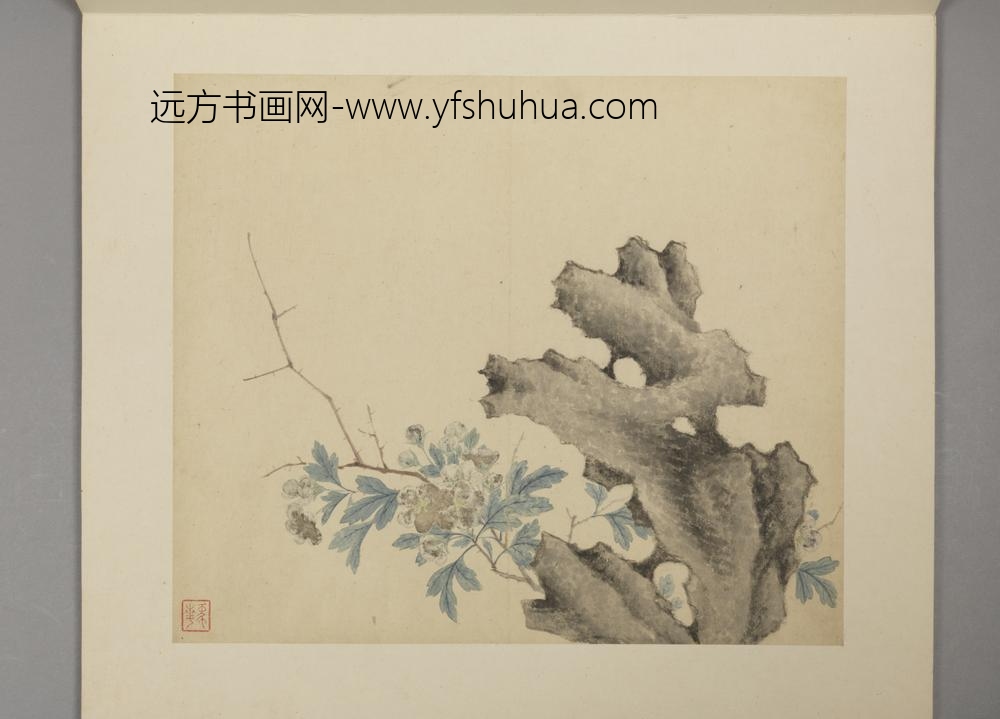 明-凌必正花鸟册-