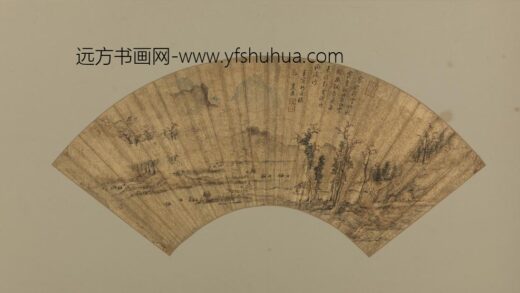 明 史汉山水扇.jpg
