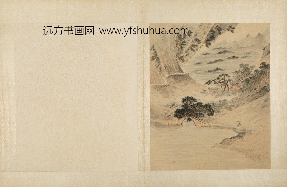 明-叶向荣山水图册-
