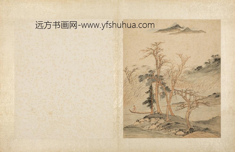 明-叶向荣山水图册-