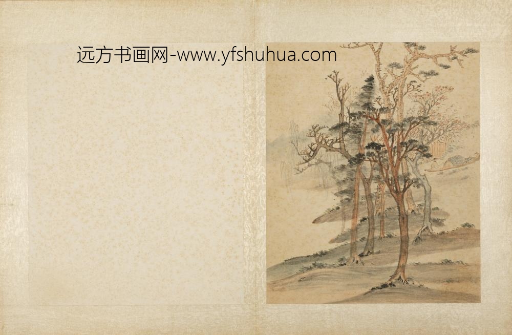 明-叶向荣山水图册-