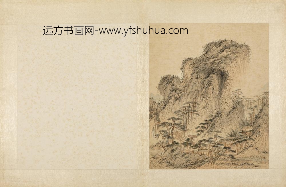明-叶向荣山水图册-
