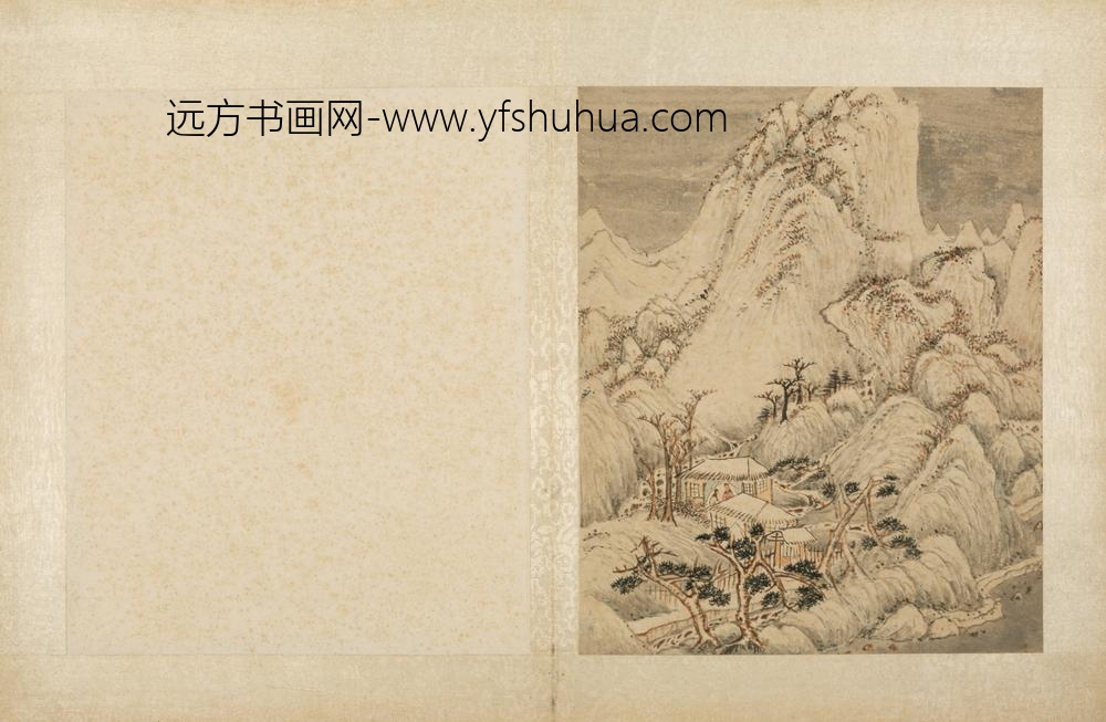 明-叶向荣山水图册-