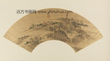 明 吴令虎丘夜月扇面.jpg