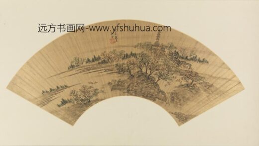 明 吴令虎丘夜月扇面.jpg