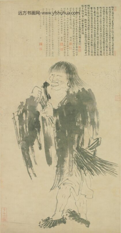 明 周用扫花仙图轴.jpg