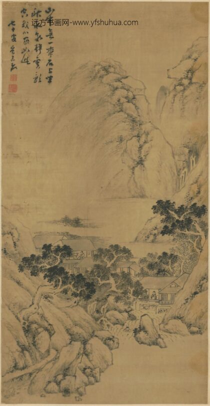 明 唐志契山水轴.jpg