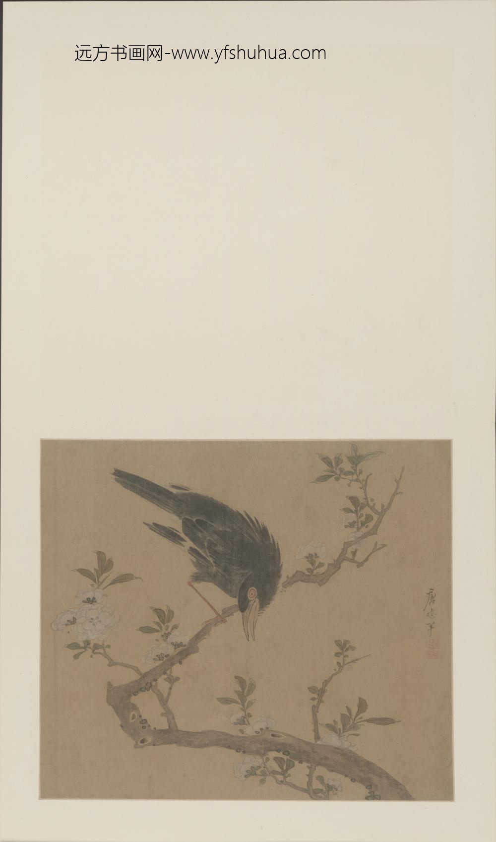明-唐志尹花鸟册-