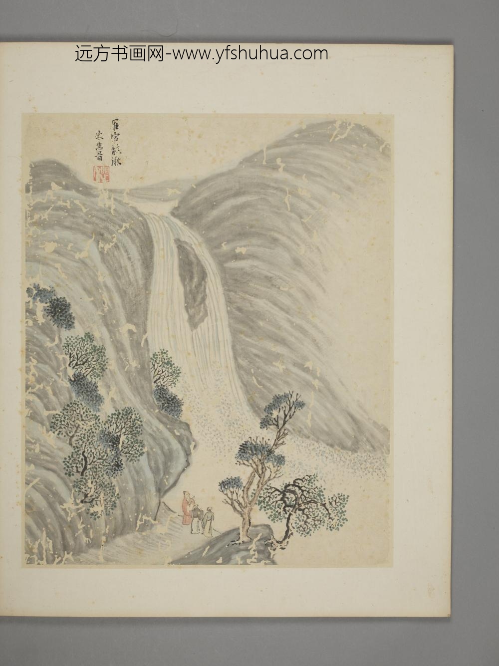 明-宋懋晋江南名胜图册-