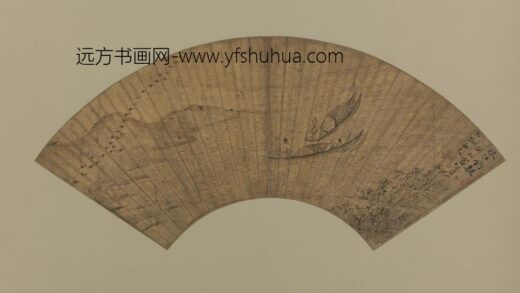 明 宋珏秋江钓艇扇页.jpg