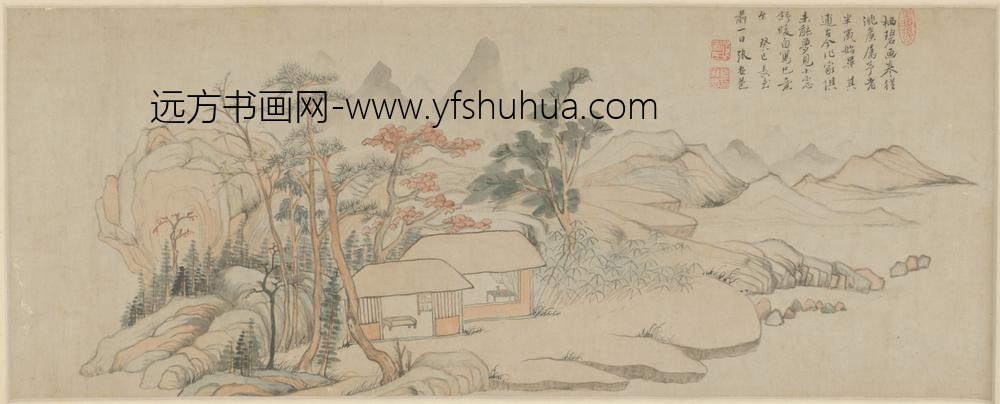 明-张安苞山水卷